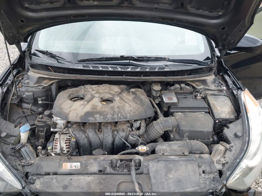 2013 Hyundai Elantra Gls VIN: 5NPDH4AE8DH232995 Lot: 43286900