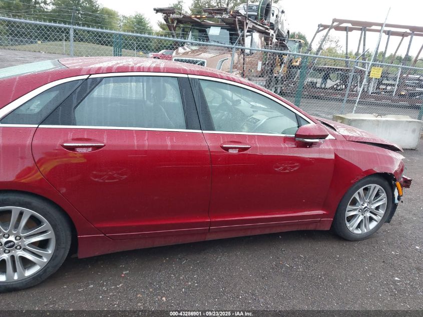 2016 Lincoln Mkz VIN: 3LN6L2J9XGR617664 Lot: 43286901