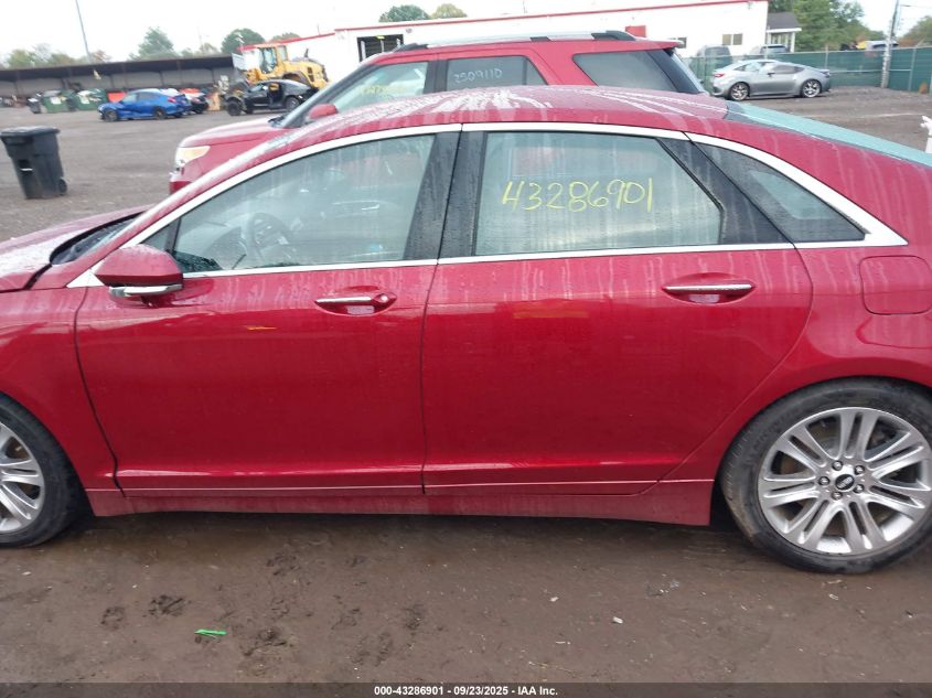 2016 Lincoln Mkz VIN: 3LN6L2J9XGR617664 Lot: 43286901