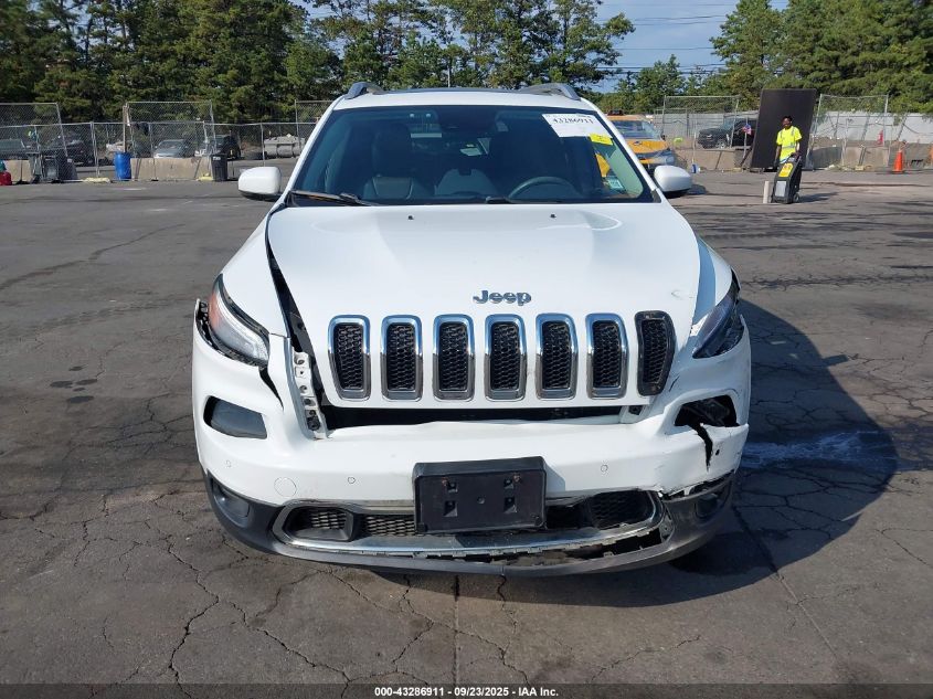 2014 Jeep Cherokee Limited VIN: 1C4PJMDB8EW298381 Lot: 43286911