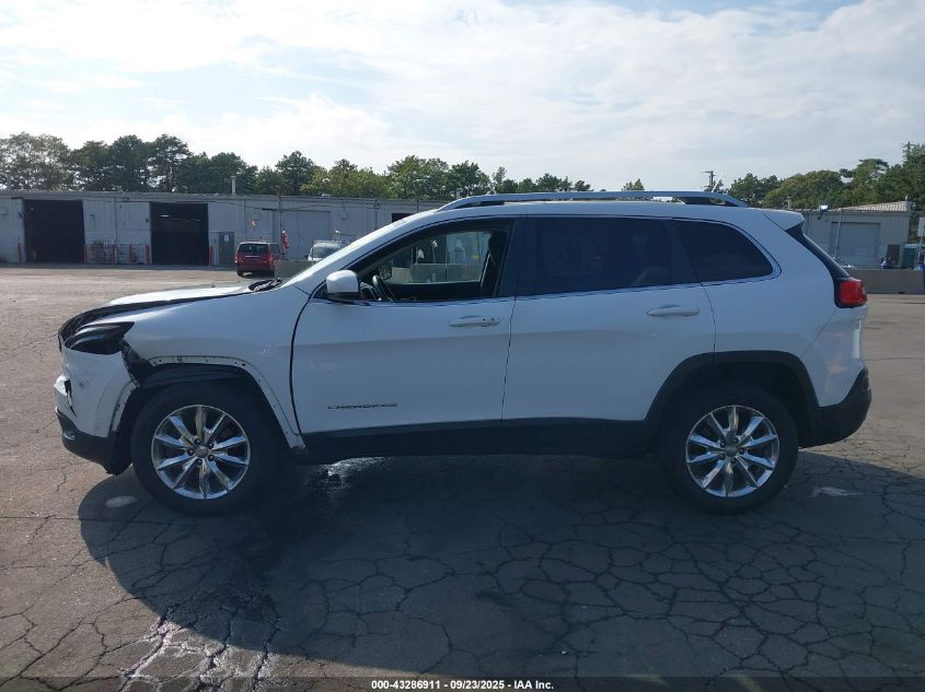 2014 Jeep Cherokee Limited VIN: 1C4PJMDB8EW298381 Lot: 43286911
