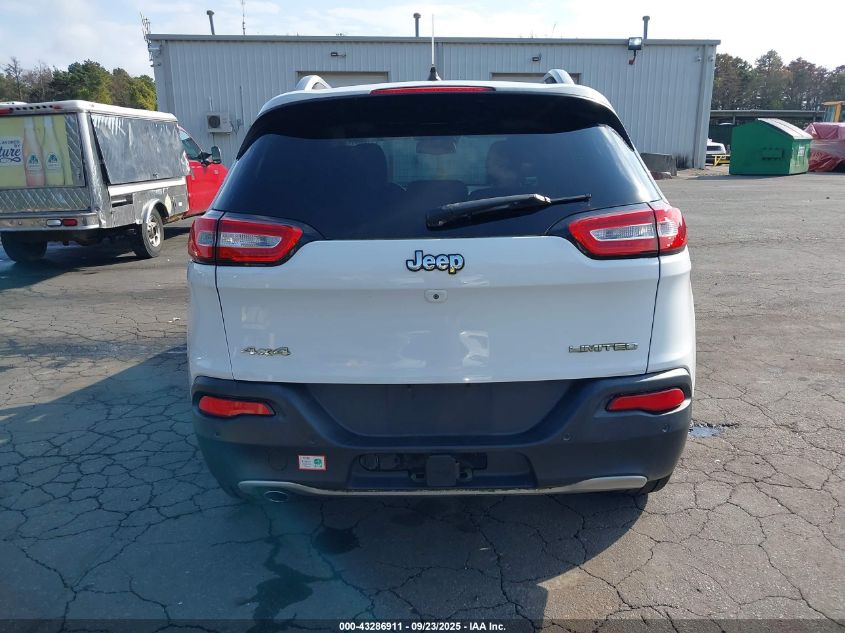 2014 Jeep Cherokee Limited VIN: 1C4PJMDB8EW298381 Lot: 43286911