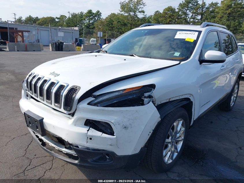 2014 Jeep Cherokee Limited VIN: 1C4PJMDB8EW298381 Lot: 43286911