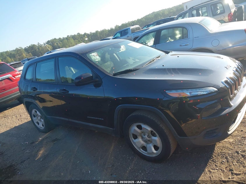 2016 JEEP CHEROKEE SPORT - 1C4PJLAB8GW159966
