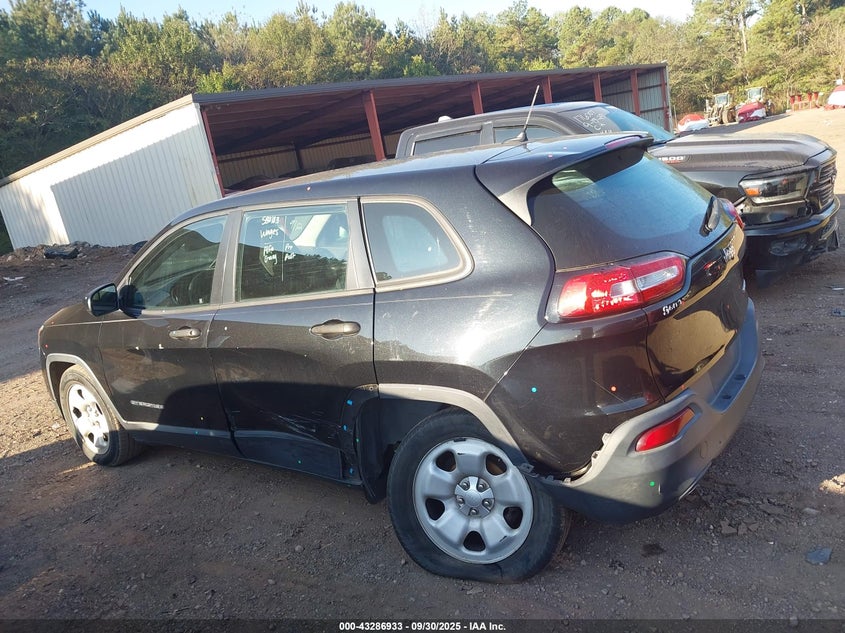2016 JEEP CHEROKEE SPORT - 1C4PJLAB8GW159966