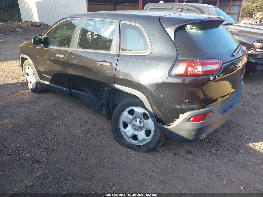 2016 JEEP CHEROKEE SPORT - 1C4PJLAB8GW159966