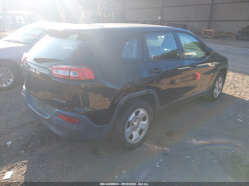 2016 JEEP CHEROKEE SPORT - 1C4PJLAB8GW159966