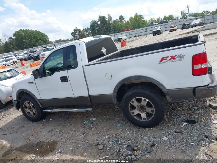 2005 Ford F-150 Fx4/Xl/Xlt VIN: 1FTRF14575NA97225 Lot: 43286936