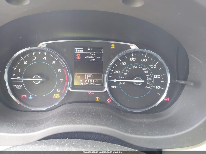 2017 Subaru Forester 2.5I Limited VIN: JF2SJAJC8HH440549 Lot: 43286940