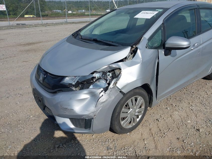 2015 Honda Fit Lx VIN: 3HGGK5H52FM770116 Lot: 43286954