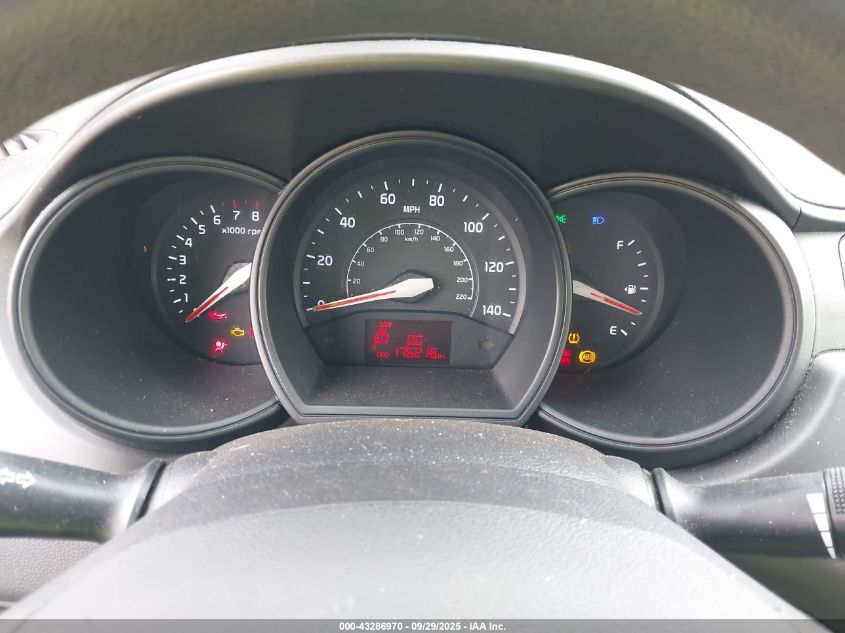 2012 Kia Rio Ex VIN: KNADN4A33C6041742 Lot: 43286970