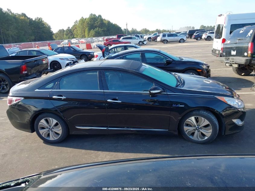 2014 Hyundai Sonata Hybrid Limited VIN: KMHEC4A46EA110084 Lot: 43286975