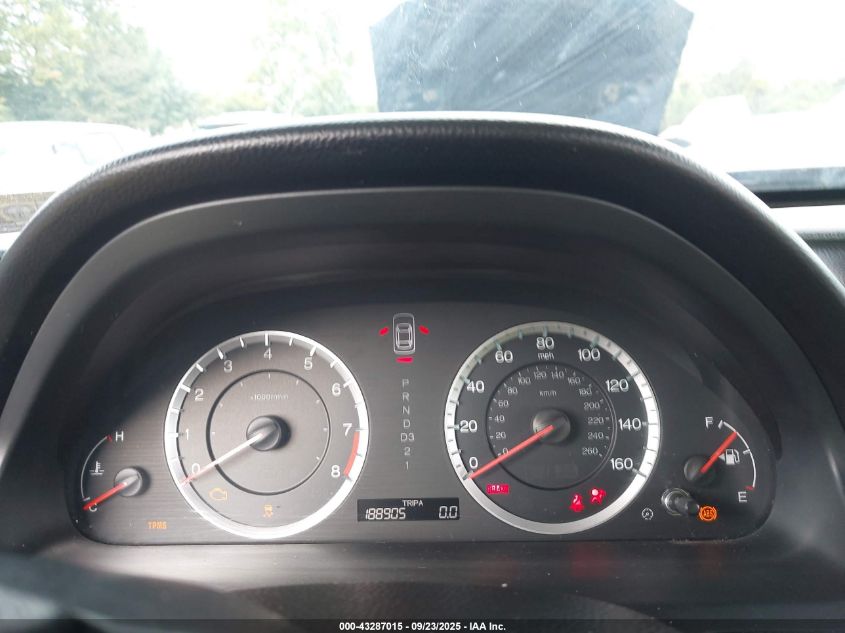 2011 Honda Accord 2.4 Ex-L VIN: 1HGCP2F8XBA026959 Lot: 43287015