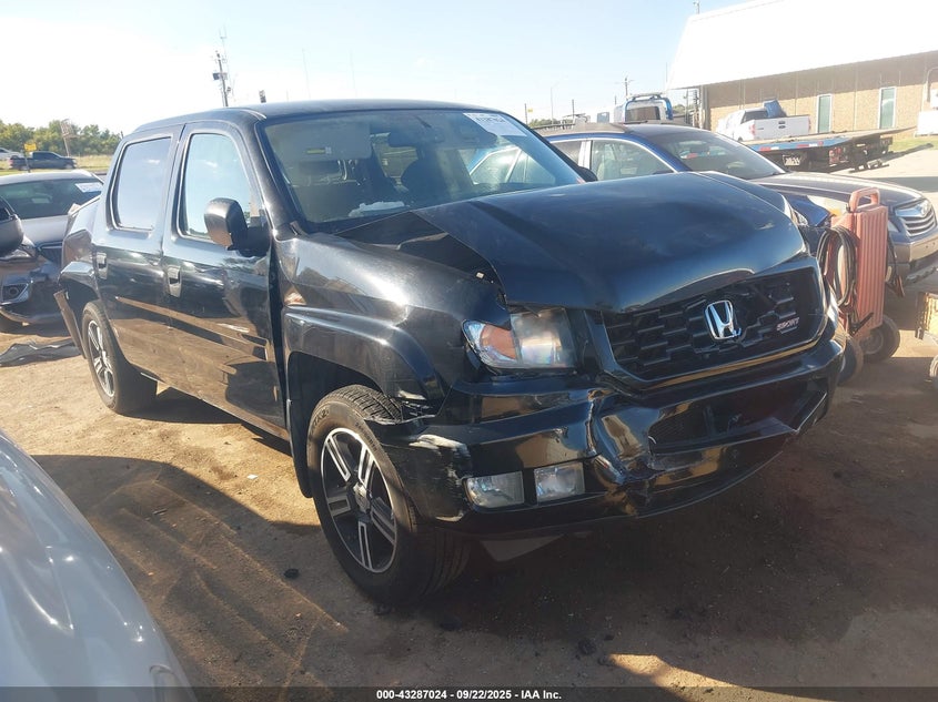2013 HONDA RIDGELINE SPORT - 5FPYK1F74DB006065