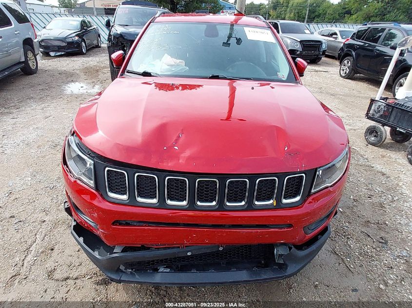2018 Jeep Compass Latitude 4X4 VIN: 3C4NJDBB4JT324145 Lot: 43287051