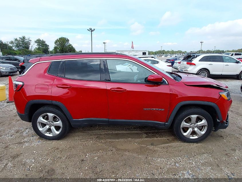 2018 Jeep Compass Latitude 4X4 VIN: 3C4NJDBB4JT324145 Lot: 43287051