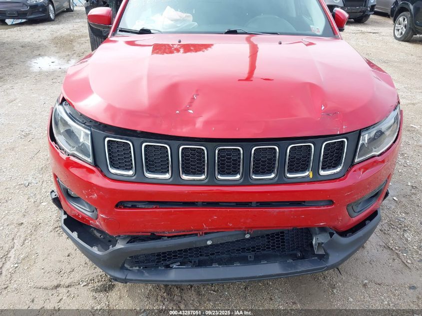2018 Jeep Compass Latitude 4X4 VIN: 3C4NJDBB4JT324145 Lot: 43287051