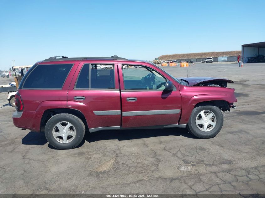 2005 Chevrolet Trailblazer Ls VIN: 1GNDT13S252351135 Lot: 43287060