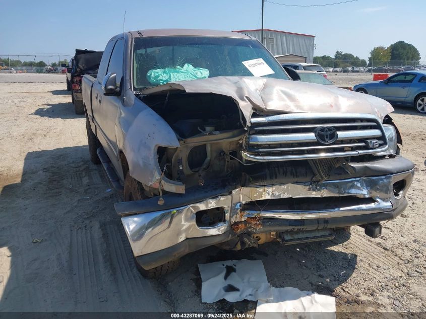 2001 Toyota Tundra Sr5 V8 VIN: 5TBBT44161S148879 Lot: 43287069
