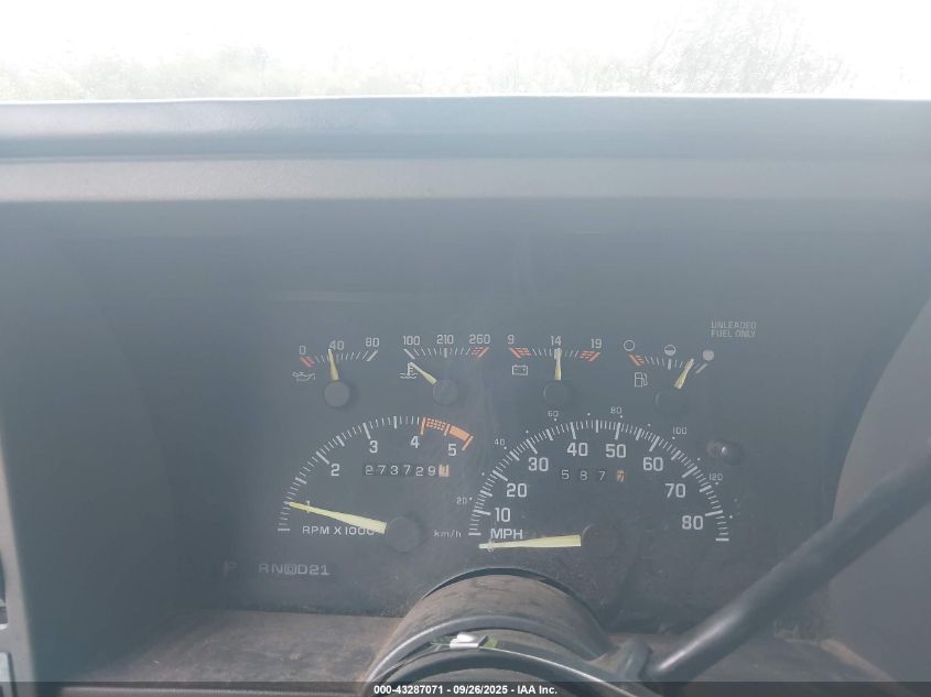 1994 Chevrolet Blazer K1500 VIN: 1GNEK18K6RJ442291 Lot: 43287071