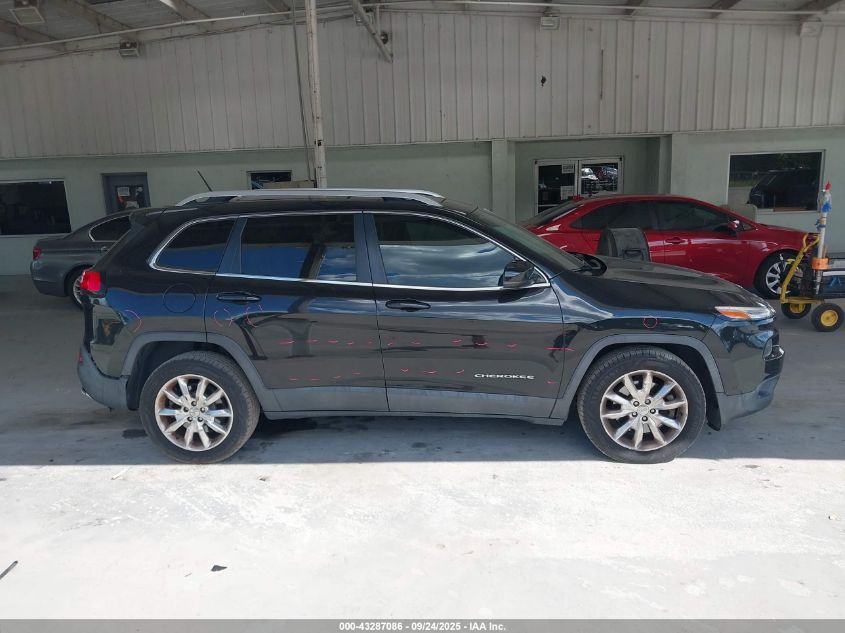 2015 Jeep Cherokee Limited VIN: 1C4PJLDS2FW553960 Lot: 43287086