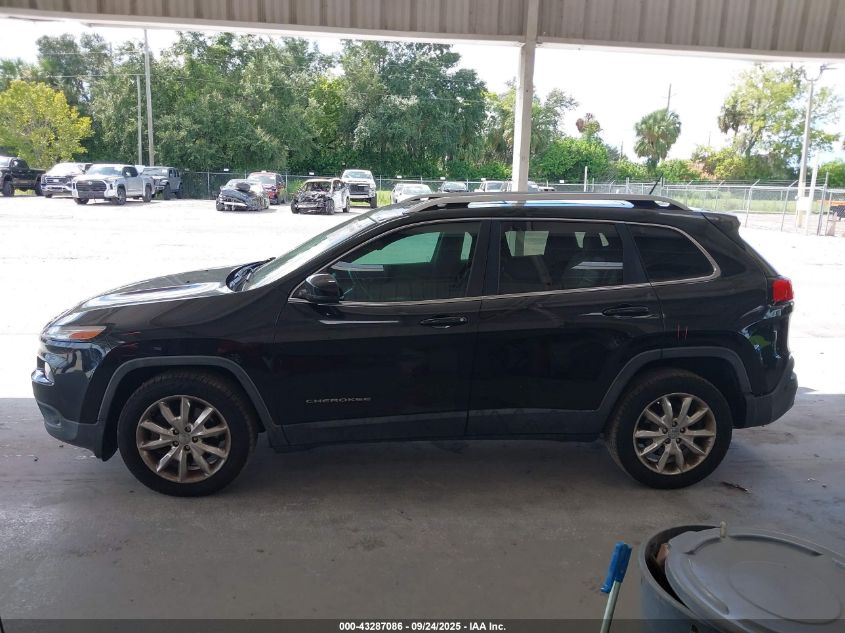 2015 Jeep Cherokee Limited VIN: 1C4PJLDS2FW553960 Lot: 43287086