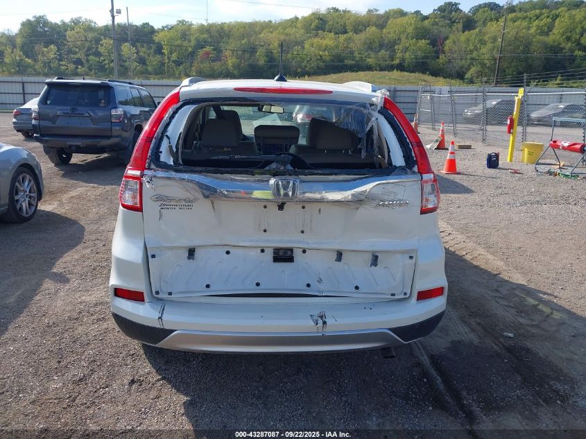 2015 Honda Cr-V Ex-L VIN: 5J6RM4H74FL042483 Lot: 43287087