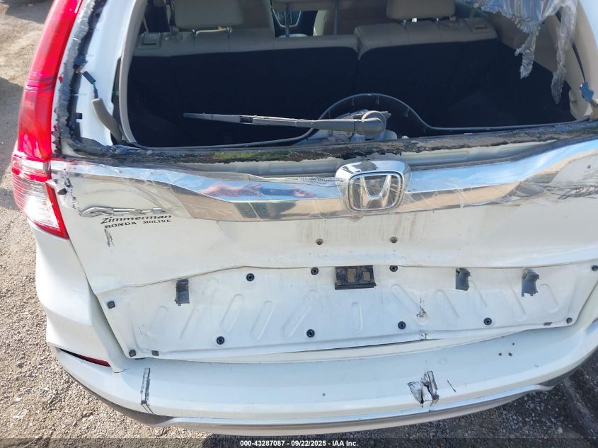 2015 Honda Cr-V Ex-L VIN: 5J6RM4H74FL042483 Lot: 43287087