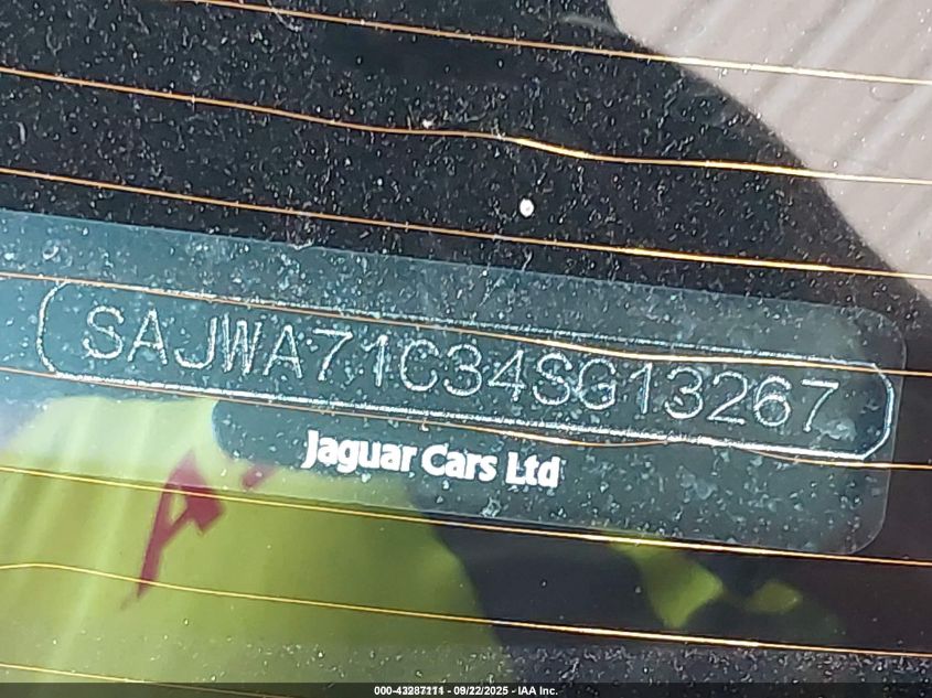 2004 Jaguar Xj Xj8 VIN: SAJWA71C34SG13267 Lot: 43287111