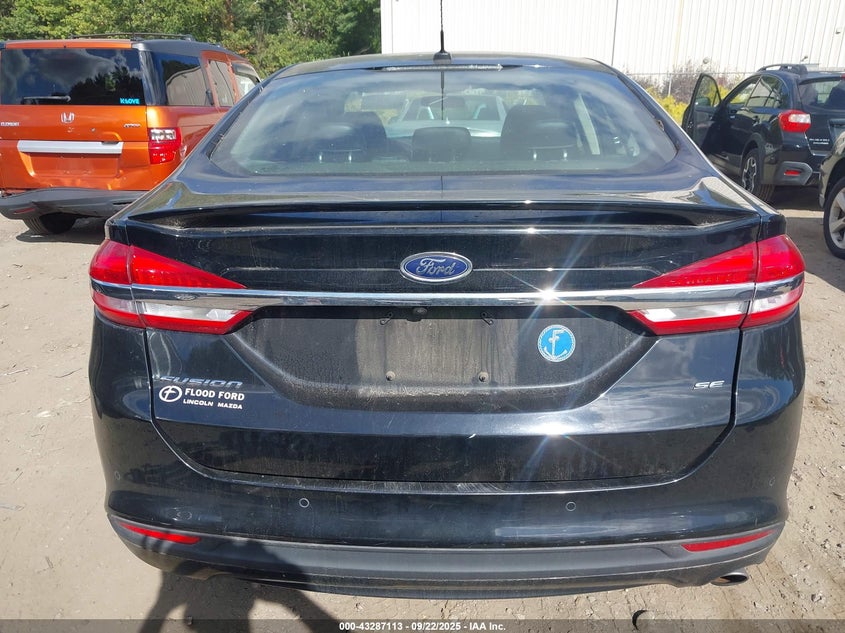2017 Ford Fusion Se VIN: 3FA6P0H73HR345533 Lot: 43287113