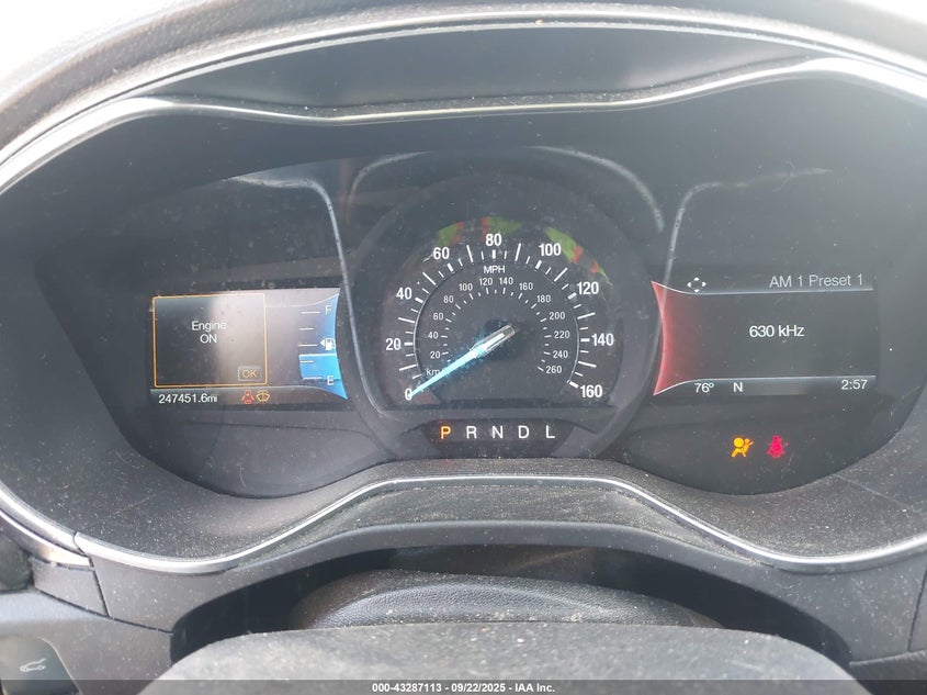 2017 Ford Fusion Se VIN: 3FA6P0H73HR345533 Lot: 43287113