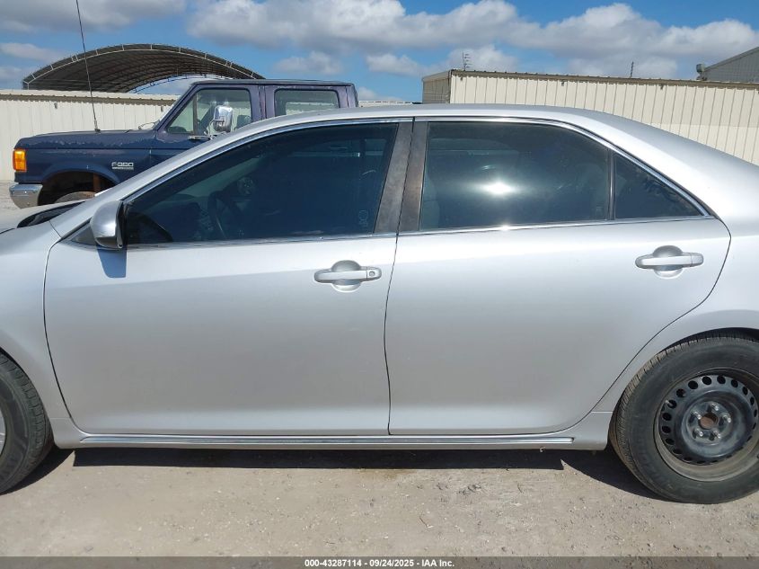 2012 Toyota Camry Le VIN: 4T1BF1FK0CU062190 Lot: 43287114