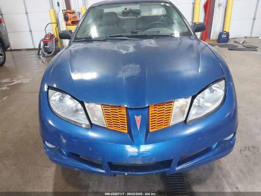 2004 Pontiac Sunfire VIN: 1G2JB12F547292266 Lot: 43287117