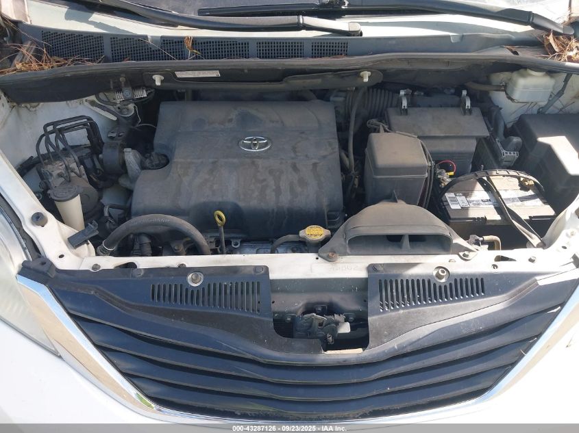 2012 Toyota Sienna Le V6 8 Passenger VIN: 5TDKK3DC2CS272608 Lot: 43287126