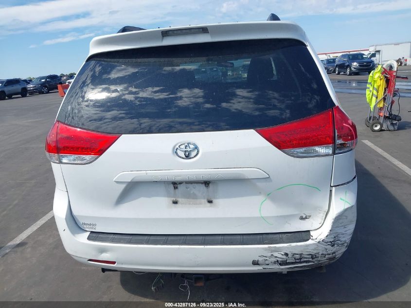 2012 Toyota Sienna Le V6 8 Passenger VIN: 5TDKK3DC2CS272608 Lot: 43287126