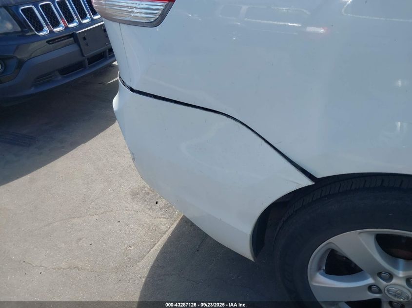 2012 Toyota Sienna Le V6 8 Passenger VIN: 5TDKK3DC2CS272608 Lot: 43287126