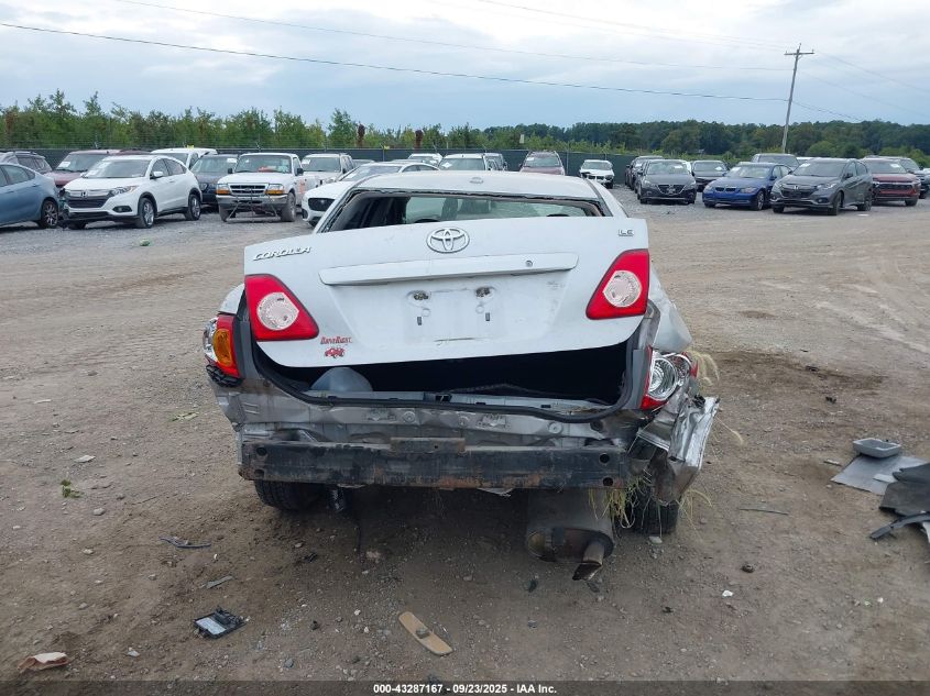 2009 Toyota Corolla Le VIN: 1NXBU40E39Z043135 Lot: 43287167