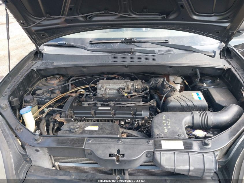 2006 Hyundai Tucson Gl VIN: KM8JM12BX6U378661 Lot: 43287168