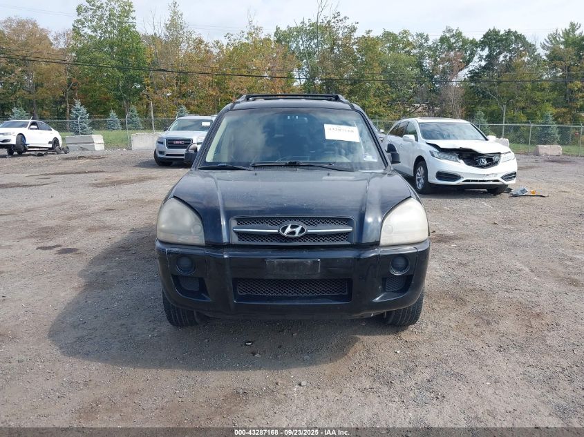 2006 Hyundai Tucson Gl VIN: KM8JM12BX6U378661 Lot: 43287168