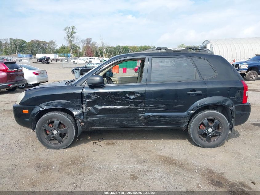 2006 Hyundai Tucson Gl VIN: KM8JM12BX6U378661 Lot: 43287168