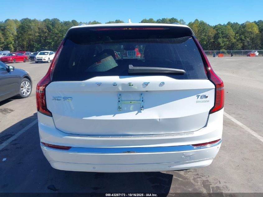 2025 Volvo Xc90 Plug-In Hybrid T8 Plus 7-Seater VIN: YV4H60PB0S1372022 Lot: 43287173