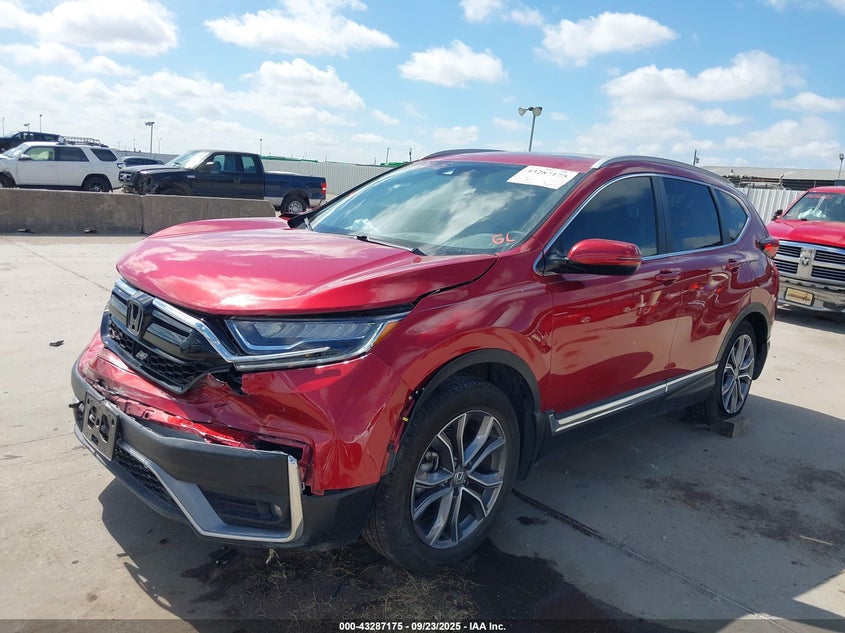 2021 HONDA CR-V 2WD TOURING - 2HKRW1H9XMH412143