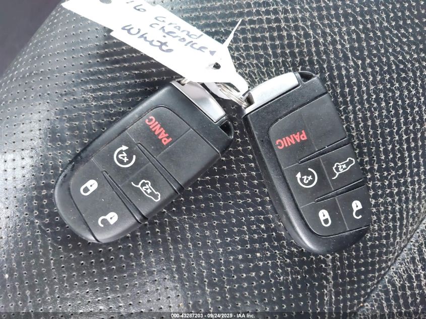 2016 Jeep Grand Cherokee Srt Night VIN: 1C4RJFDJ5GC456479 Lot: 43287203