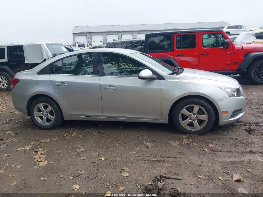 2012 Chevrolet Cruze 1Lt VIN: 1G1PF5SC8C7374166 Lot: 43287221