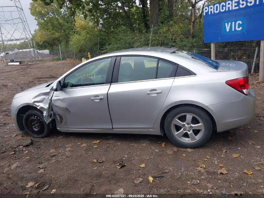 2012 Chevrolet Cruze 1Lt VIN: 1G1PF5SC8C7374166 Lot: 43287221