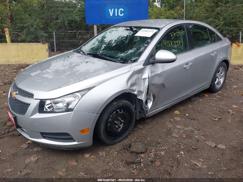 2012 Chevrolet Cruze 1Lt VIN: 1G1PF5SC8C7374166 Lot: 43287221
