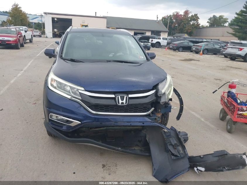 2015 Honda Cr-V Ex-L VIN: 2HKRM4H73FH626853 Lot: 43287266