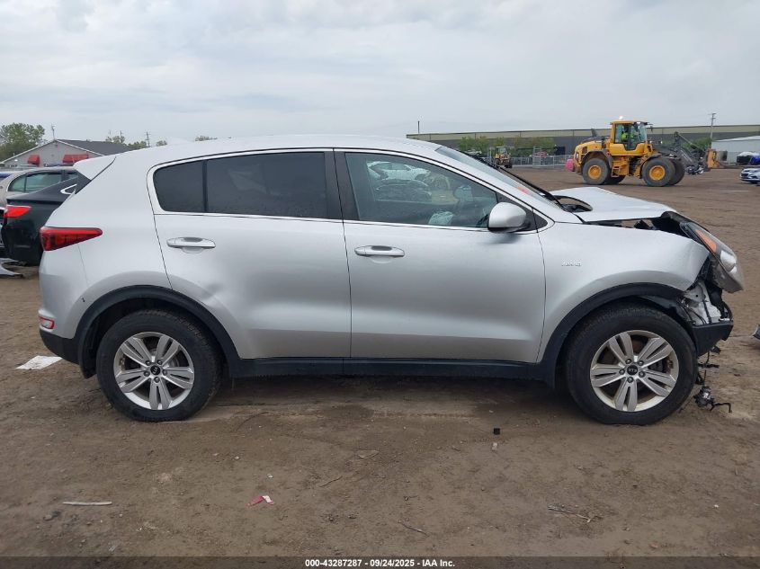 2017 Kia Sportage Lx VIN: KNDPMCAC6H7144958 Lot: 43287287