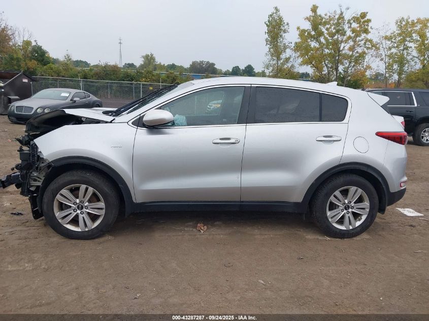 2017 Kia Sportage Lx VIN: KNDPMCAC6H7144958 Lot: 43287287