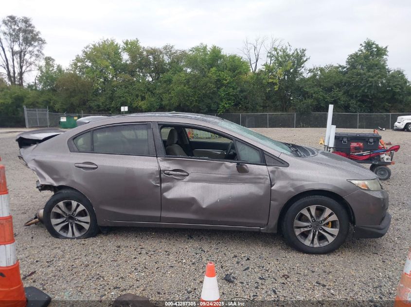 2013 Honda Civic Ex VIN: 2HGFB2F89DH543007 Lot: 43287305